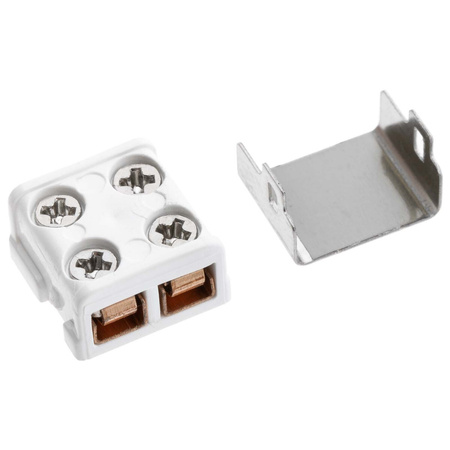 Gerader Metallklemmenblock für 2PIN-Kabel