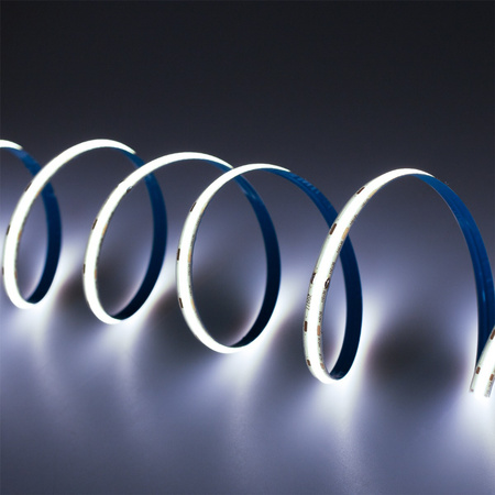 LED-Strip, LED-Streifen 12V 50W 1920LED NEON 8mm 5m COB IP65 kalt LUMILED