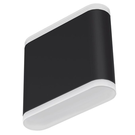 Garten-Wandleuchte Outdoor LED-Fassadenleuchte 6W 660lm 2700lm Warm Black EVAN Videx