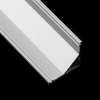Aluminium LED-Profil KM55 Eckmontage, 1m Silber LUMILED