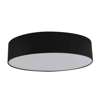 Deckenleuchte Deckenaufbauleuchten RONDO BLACK Runde Leuchte 61cm 15W 4xE27 1587 TK Lighting