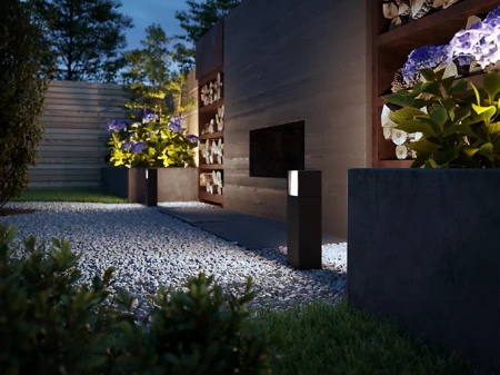 LED-Gartenleuchte für den Außenbereich ARBOR GardenLink 6W 4000K IP44 Mast 40cm Anthrazit PHILIPS