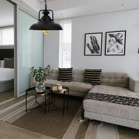 RETRO IL MIO ICELAND abgehängte Deckenleuchte 1xE27 Schwarz - GOLDLUX (Polux)