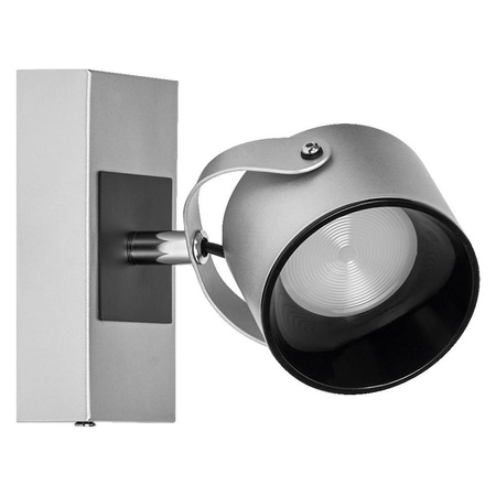 LED-Wand- Decken- Wand- Wand- Lampe Anbauleuchte 5.8W 185lm CCT Dekorative Silber Spot Jupiter Ledvance