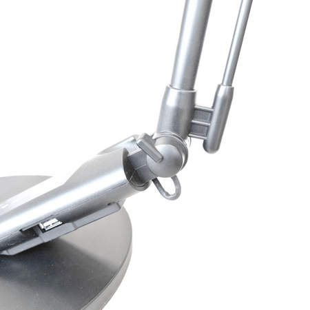 LED Tischlampe 7W 400lm CCT 120° Silber Dimmbar Optimum Sanico Goldlux