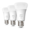 3PAK LED-Lampe E27 A60 9W 2700K Warm PHILIPS HUE Weiß Bluetooth Zigbee