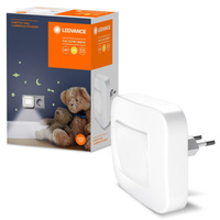 LED Steckdose Orientierung Nachtlicht 3000K mit Bewegungssensor Warmweiß Lunetta Ledvance