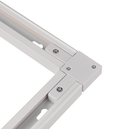 Winkelverbinder für 1-Phasen-Sammelschiene Weiß Sanico Goldlux