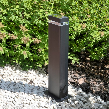 Garten Standing Pole Lampe GU10 Schwarz IP44 Gilbert Sanico Goldlux