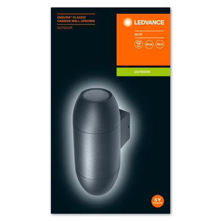 Wandleuchte Fassade Wandleuchte Up and Down 2xGU10 IP44 Endura CANNON UPDOWN LEDVANCE