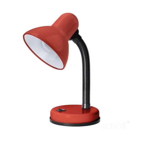 Schreibtischlampe Tischleuchte Verstellbar E27 Rot Smile Kobi