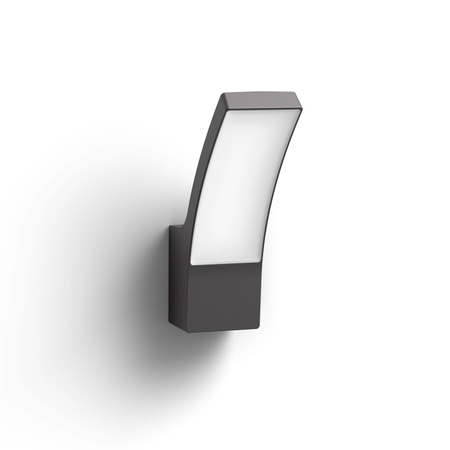 Garten LED-Wandleuchte SPLAY 3.8W 2700K warm IP44 Anthrazit PHILIPS