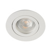 DALLA GU5.3/GU10 12AC/DC Deckeneinbauleuchte Circular Movable Weiß KANLUX