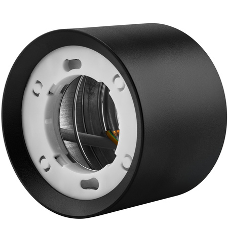 HALOGEN-Anbauleuchte SUNLA Tuba Gx53 LED Spot Wandleuchte Deckenzylinder Schwarz LUMILED