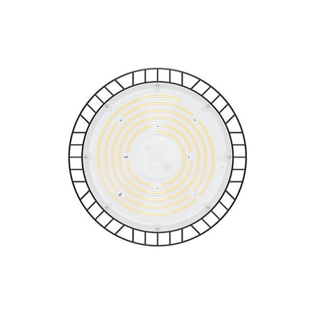 Industrielle High Bay 150W 22500lm 4000K Neutral 90° Dimmbar Schwarz IP65 Masterled LED Lampe