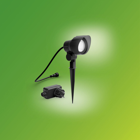 Outdoor-LED-Gartenleuchte SPOT Pack GardenLink 6W 12V 2700K IP44 + Kabel bewegliche Einbauleuchte PHILIPS
