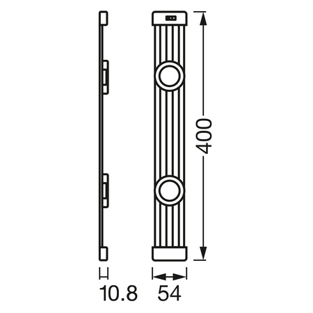 LED-Panel bündig montiert Spot-Leuchte 7W 400lm 4000K Neutralweiß Magnet Ledvance