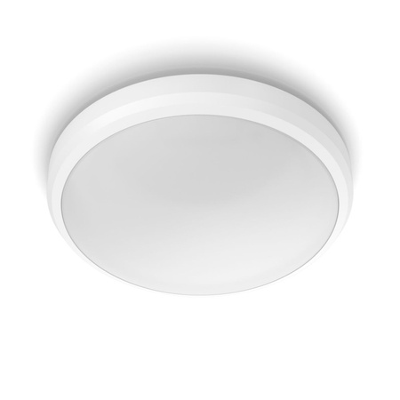 Plafond LED-Anbauleuchte DORIS 6W 2700K IP44 22cm Weiß PHILIPS