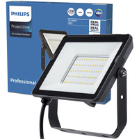 LED Fluter 30W 2700lm 3000K IP65 Schwarz ProjectLine Flutlicht PHILIPS