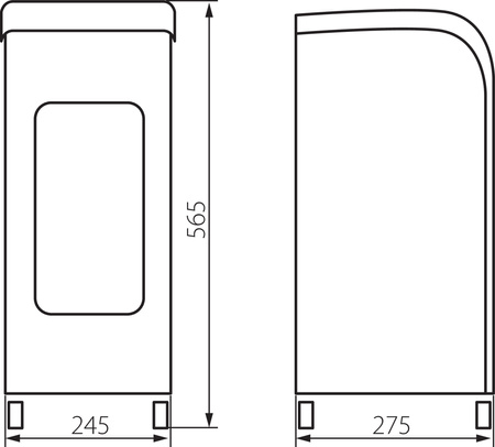 Luftkonditionierer Tragbarer Luftbefeuchter 50W 55db Weiß KLOD Kanlux
