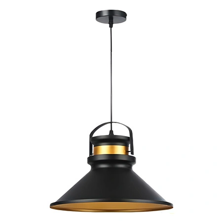 Masterled E27 Schwarz Gold Kupfer Tao Hängelampe