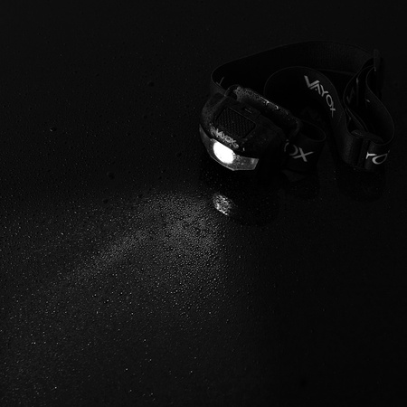 Wiederaufladbare Kopftaschenlampe 100lm LED + 2x LED VA0178 VAYOX