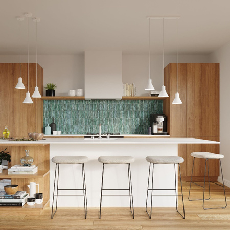 LED-Pendelleuchte TALEJA E27 Ausleger Weiß SOLLUX