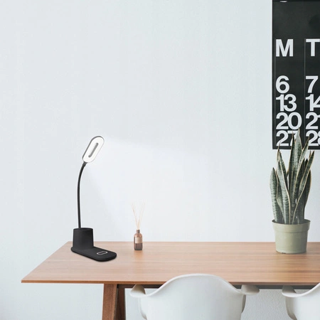 LED-Nachttischlampe 3W 3000K - 6000K USB Touch mit QI-Ladegerät NINA