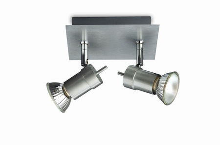 LED TITAN Deckenleuchte 2x GU10 Reflektor Bewegliche Leuchte Aluminium PHILIPS