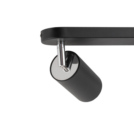 EYE Spot 6020 Nowodvorski Wandleuchte Schwarz 2xGU10Wandleuchte Beweglich Stahl + Glas Modern