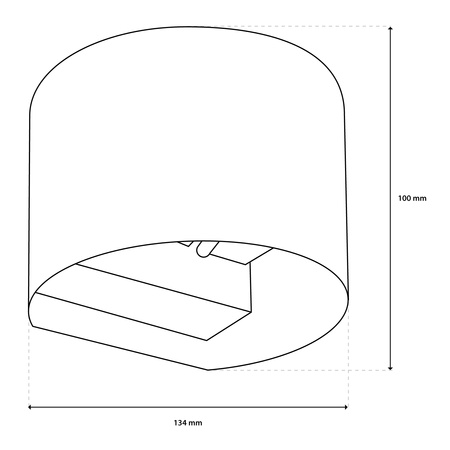 Garten Wandleuchte LED G9 Verstellbar Rund Oben Unten Graphit PYXIS LUMILED