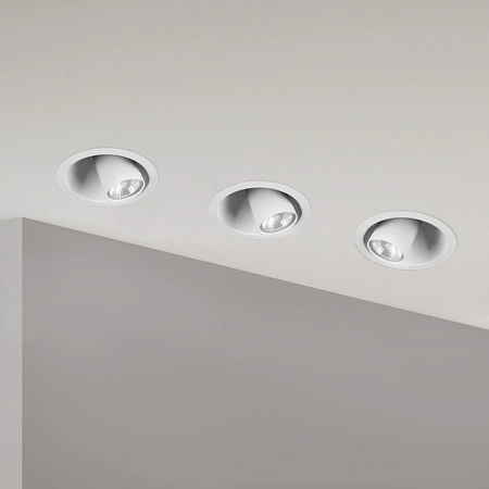 DOT 9378 Nowodvorski Einbauleuchte Weiß GU10 Spot Beweglich Stahl Minimalistisch