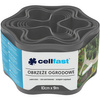 Rasenkante Flexibel gewellt 10cm x 9m Graphit CELLFAST