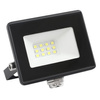 LED-Flutlicht 10W 800LM 6500K 120° IP65 Schwarz GOLDLUX (Polux)