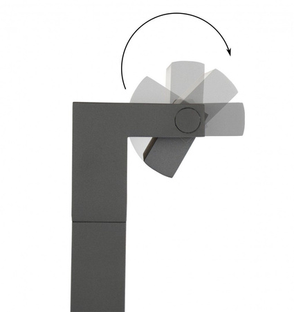 Außenstehende Gartenleuchte LED POST Rota RT-780 10W 720lm 4000K Neutral 58cm Su-Ma