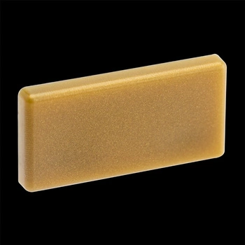 Endkappe für Aufputzprofil MINI Aufputz voll Kunststoff, Gold LUMILED