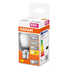 LED-Lampe P45 Ball B22d 4W = 40W 470lm 2700K Warm 300° Retrofit Glühfaden CLASSIC Osram