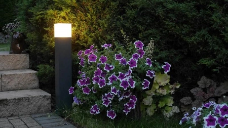 Außengarten-Fassadenlampe LED Cube Max CB-MAX K AL E27 Su-Ma