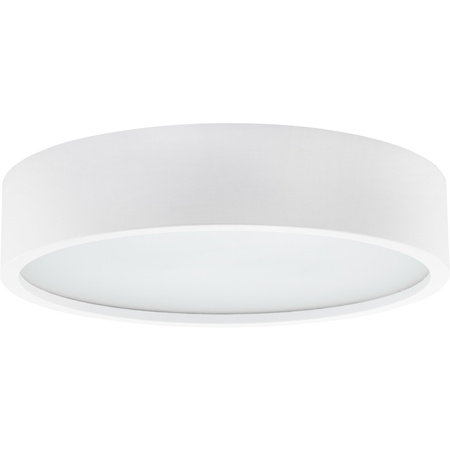 JASMIN Aufbau LED Deckenleuchten 2x E27 Holz Mattweiß 37cm