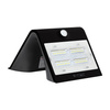 3W Solar-LED-Wandleuchte 4000K+3000K mit Bewegungssensor Schwarz VT-768 V-TAC