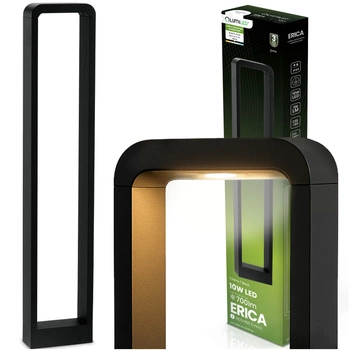 Gartenleuchte 10W, Außenstehleuchte Pollerleuchte 80cm ERICA LUMILED