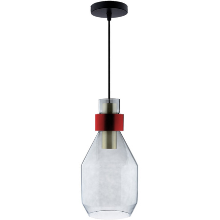 Pendelleuchte mit 1x E27-Sockeln, Hängelampe Dunkle Glas UMBRA LUMILED