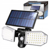 LED Solarstrahler 78x LED 15W 450lm Kaltbewegungssensor IP65