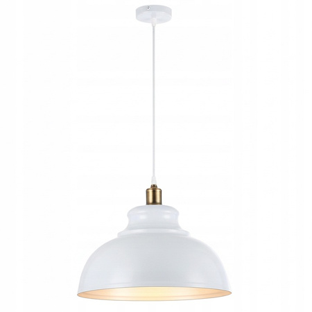 Masterled Deckenleuchte Hängelampe E27 Weiß Kupfer Flara