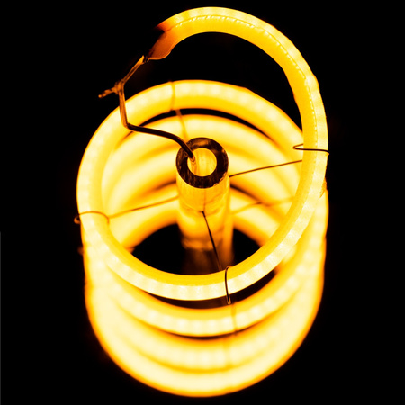 3x LED Lampen E27, Dekorative Glühbirne G95 6W = 50W 420lm 360° 2200K warm Glühfaden Smokey LUMILED