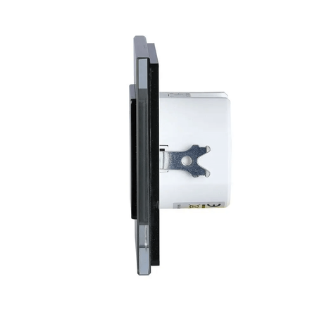 Mikrowellen-Bewegungsmelder 180° IP20 SCHWARZ Unterputz-Wandmontage verstellbar V-TAC