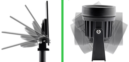 3x Solar-LED-Lampe, Solar Gartenleuchten IP65 3000K Schwarz RAGUS LUMILED