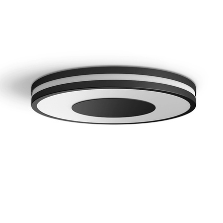LED BEING Decke Plafond Schwarz 22.5W CCT PHILIPS HUE Bluetooth Zigbee + Dimmschalter
