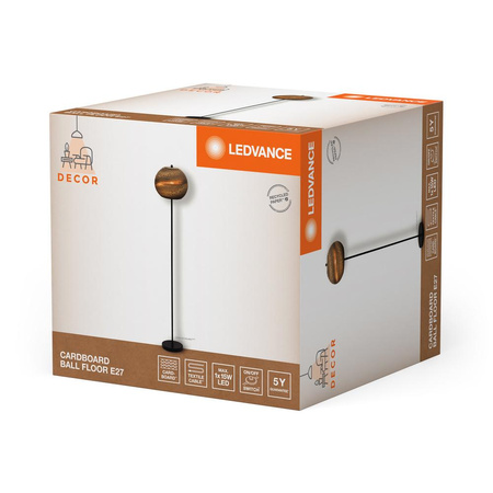 Dekorative E27 Braun Dekor Ledvance Stehleuchte