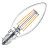 LED Lampen E14 B35 4,3W = 40W 470lm 2700K Warm Filament PHILIPS